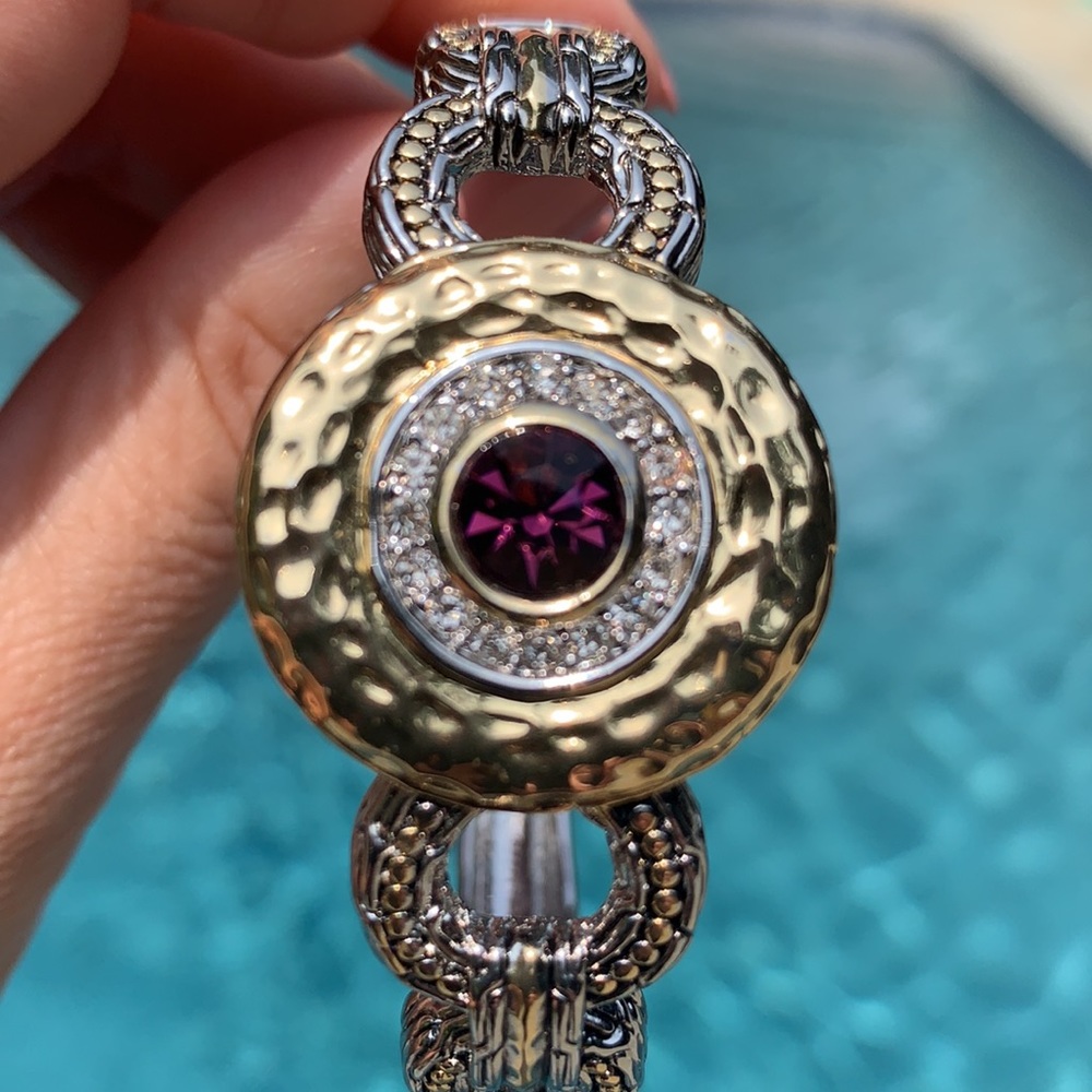 New Hinged CZ Bracelet